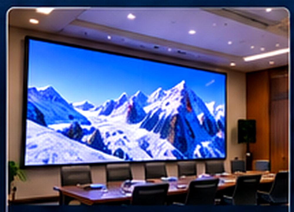 Indoor LED video wall