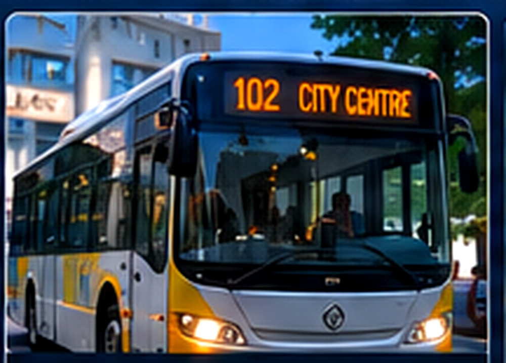 Passenger information transport display
